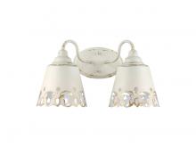  0883-BA2 AI - Eloise 2-Light Vanity Light in Antique Ivory